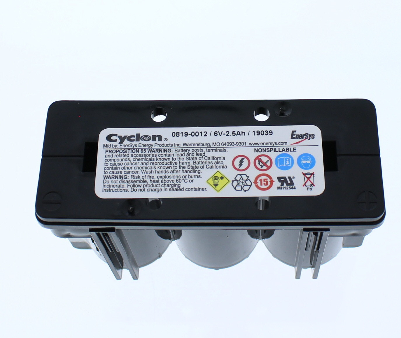 StarTrac Battery Part Number 580-0305 image 1