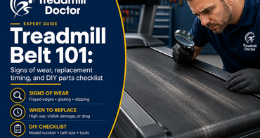 Treadmill Belt 101: Signs of wear, replacement timing, and DIY parts checklist