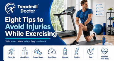 Eight Tips to Avoid Injuries While Exercising