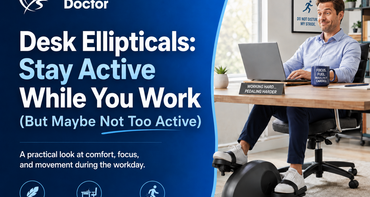 Desk Ellipticals: Stay Active While You Work (But Maybe Not Too Active)