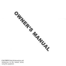 Discovery 5.2el Elliptical User Manual
