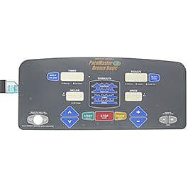 Pacemaster Bronze Basic Console Overlay (membrane)-img