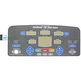 Pacemaster Pacemaster Silver Select Console Overlay (membrane)-img